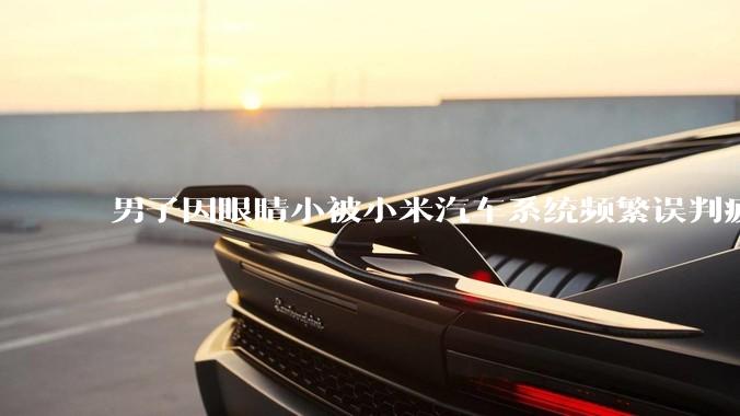 男子因眼睛小被小米汽车系统频繁误判疲劳驾驶，一路提醒20多次，这是智能汽车通病吗？怎么解决该 bug？